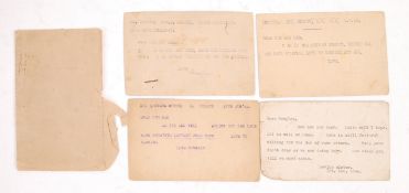 WWII SECOND WORLD WAR POW PRISONER OF WAR CORRESPO