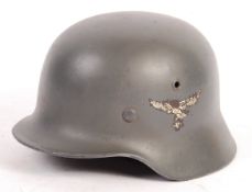 RARE ORIGINAL WWII GERMAN M35 STAHLHELM NAMED HELM