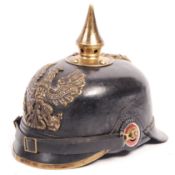 WWI FIRST WORLD WAR IMPERIAL GERMAN PICKELHAUBE HE