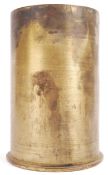 PRE WWII GERMAN NAZI BRASS FIELD HOWITZER SHELL CA