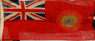 RARE WW1 FIRST WORLD WAR VICEROY OF INDIA RED ENSI