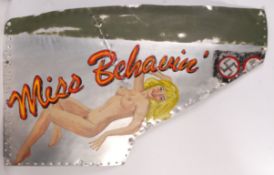 WWII USAAF P-51 MUSTANG FIGHTER AIRCRAFT NOSE ART