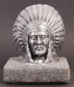 VINTAGE GUY MOTORS ' FEATHERS IN OUR CAP ' RADIATOR MASCOT