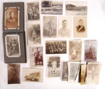 COLLECTION OF WWI & OTHER REAL PHOTOGRAPHIC POSTCARDS