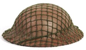 WWII SECOND WORLD WAR 1940 STEEL BRODIE HELMET