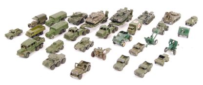ASSORTED SCALE DIECAST MODEL MILITARY VEHICLES