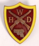 RARE WWII BRITISH HOME GUARD WOMEN'S UNIFORM BADGE