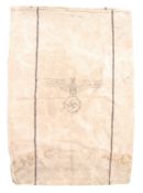 WWII SECOND WORLD WAR GERMAN NAZI THIRD REICH CLOTH GRAIN SACK
