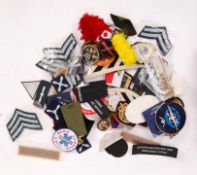ASSORTED BRITISH ARMED FORCES CLOTH PATCHES
