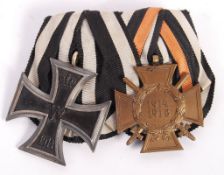 WWI FIRST WORLD WAR GERMAN IMPERIAL ARM IRON CROSS MEDAL BAR