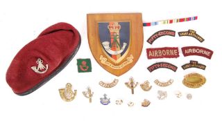 COLLECTION OF WWII OX & BUCKS BRITISH AIRBORNE REL