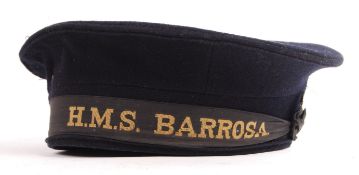 POST WWII ROYAL NAVY SAILORS ' PORK PIE ' CAP
