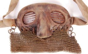 RARE WWI FIRST WORLD WAR TANK CREW SPLATTER MASK