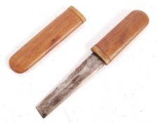 MID 20TH CENTURY IKEBANA KIRIDASHI KNIFE KATAKANA TANTO
