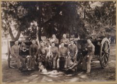 RARE WWI FIRST WORLD WAR ROYAL HORSE ARTILLERY PHO