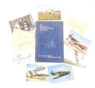 COLLECTION OF WWII PILOT AUTOGRAPHS & RECOGNITION