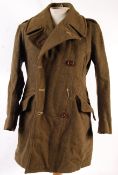 RARE WWII BRITISH ARMY JEEP DRIVER'S COAT / JACKET