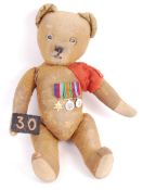 UNIQUE WWII D-DAY SOLDIER'S TEDDY BEAR ' EDWARD '