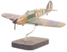 WWII HAWKER HURRICANE 85 SQUADRON HAND MADE MODEL