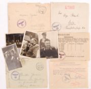 COLLECTION OF WWII THIRD REICH GERMAN ARMY EPHEMER