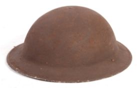WWII SECOND WORLD WAR BRODIE UNIFORM HELMET STAMPE