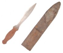 RARE BELIEVED WWII SPECIAL FORCES THROWING DAGGER