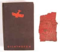 BARON VON RICHTHOFEN - THE RED BARON - SECTION OF