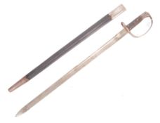 1879 PATTERN MARTINI HENRY CARBINE SAW BACK SWORD BAYONET