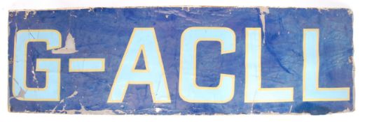 LARGE SECTION OF 1930'S DE HAVILLAND MOTH FUSELAGE