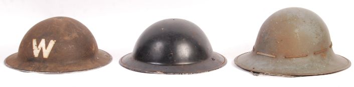 COLLECTION OF X3 WWII CIVIL DEFENCE / HOME FRONT H