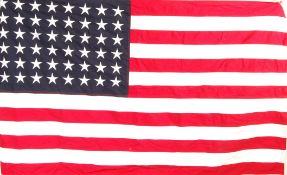 EARLY 20TH CENTURY REENACTMENT US STAR AND STRIPES FLAG