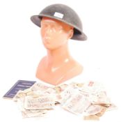 COLLECTION OF WWII RELATED CIVIL DEFENCE ITEMS