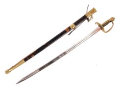 1837 PATTERN FRENCH NAVAL OFFICERS SWORD