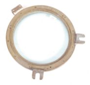 20TH CENTURY ANTIQUE NAUTICAL J & J. WOODS LTD PORTHOLE