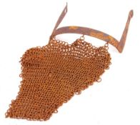 RARE WWI GERMAN HELMET CHAINMAIL FACE GUARD ATTACH