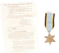 WWII SECOND WORLD WAR AIR CREW EUROPE STAR MEDAL