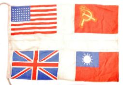 WWII SECOND WORLD WAR ALLIED VICTORY FLAG