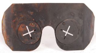 RARE WWII RAF / ARP FACE PROTECTION GOGGLES