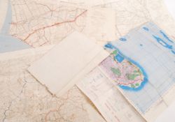 COLLECTION OF WWII ITALIAN CAMPAIGN BRITISH MAPS