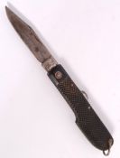 RARE WWII COMBAT KNIFE BY JOSEPH ELLIOT & SONS
