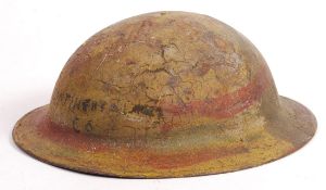 ORIGINAL WWI FIRST WORLD WAR STEEL BRODIE COMBAT H