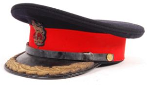 RARE WWI FIRST WORLD WAR BRIGADIER'S PEAKED CAP