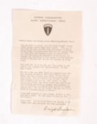 RARE JUNE 6TH 1944 D-DAY LANDINGS OFFICIAL LEAFLET