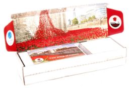 PAUL CUMMINS TOWER OF LONDON CERAMIC WWI POPPY