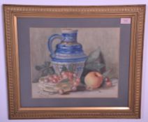 An early 20th Century still life watercolour depic
