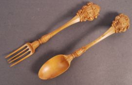 VICTORIAN BOXWOOD CARVED ROYAL ALBERT HALL PRESENT