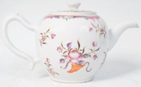 18TH CENTURY CHINESE ANTIQUE PORCELAIN TEAPOT