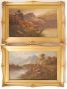 FRANK HIDER 1861-1933 - PAIR OF SCOTTISH LANDSCAPE