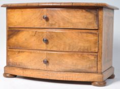 ANTIQUE 19TH CENTURY QUEEN ANNE REVIVAL WALNUT TAB
