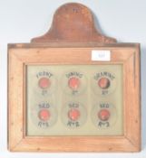 EARLY 20TH CENTURY SERVANTS CALL BOX / BELL BOARD